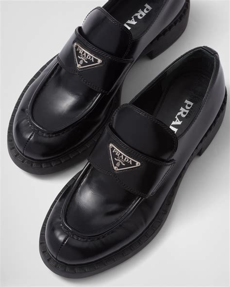 prada lug loafers|Women's Lace.